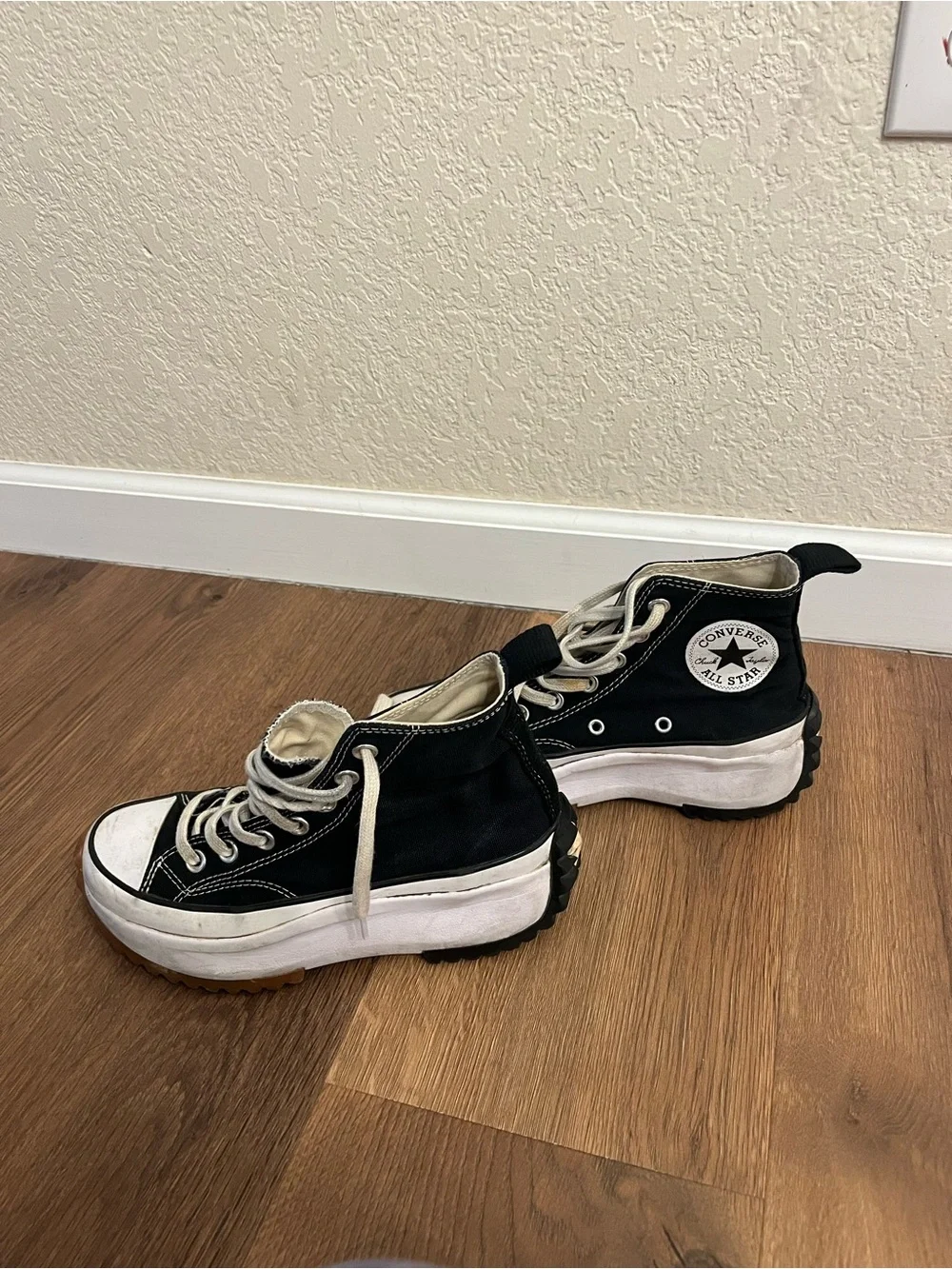 Skater grunge Converse Run Star Hike platform canvas
